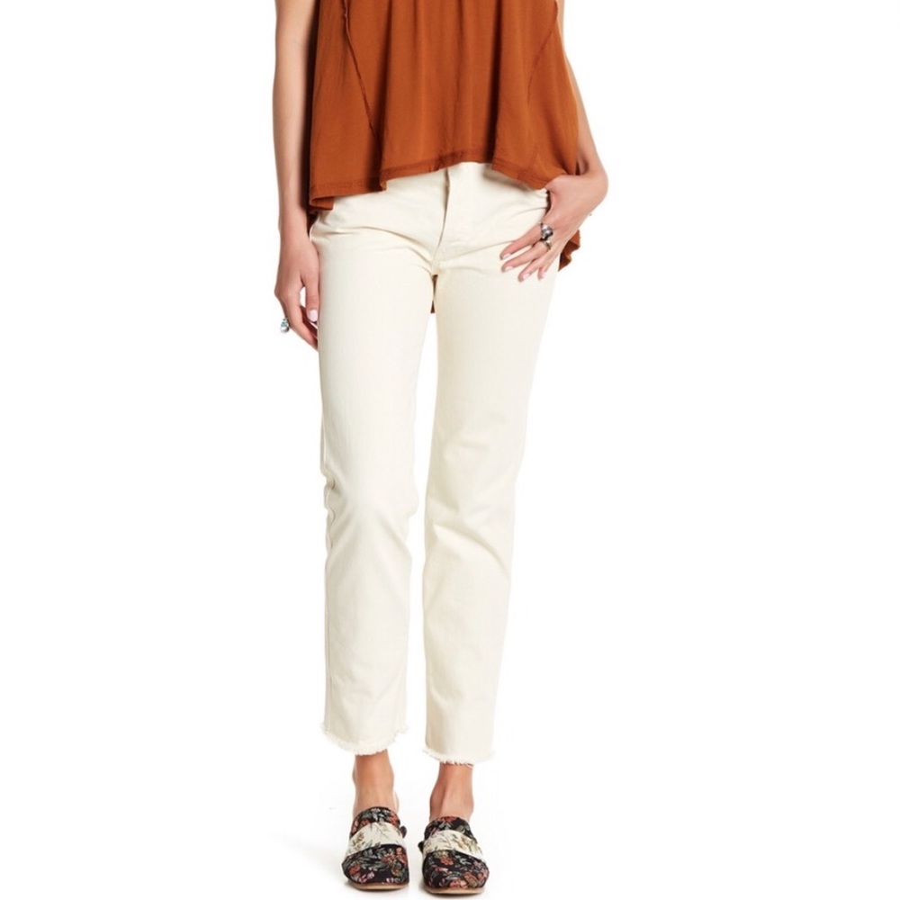 Free People straight leg jeans